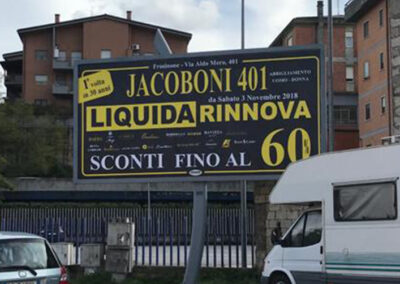 Liquidazione totale a Frosinone - Jacoboni 401